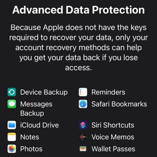 Advanced Data Protection
